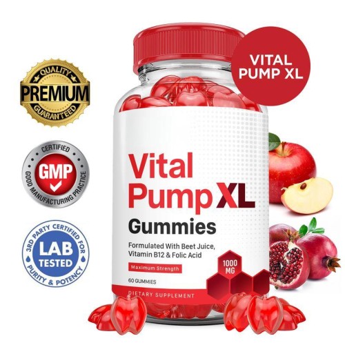 Pump XL Gummies Apple Cider Vinegar Dietary Supplement