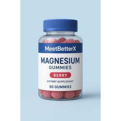 MeetBetterX Dietary Supplement Magnesium Gummies