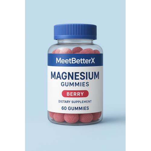 MeetBetterX Dietary Supplement Magnesium Gummies