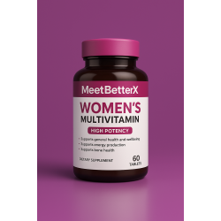 MeetBetterX Dietary Supplement Womens Multivitamin Tablets