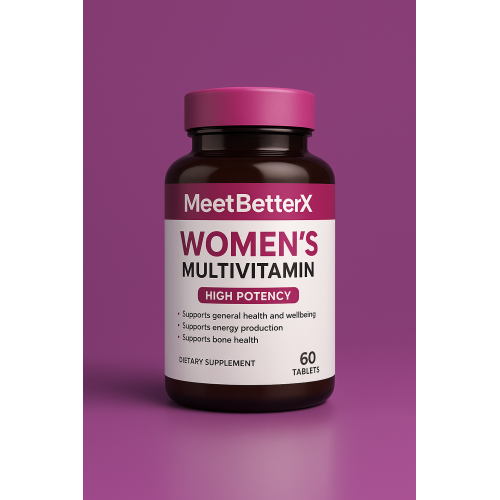 MeetBetterX Dietary Supplement Womens Multivitamin Tablets
