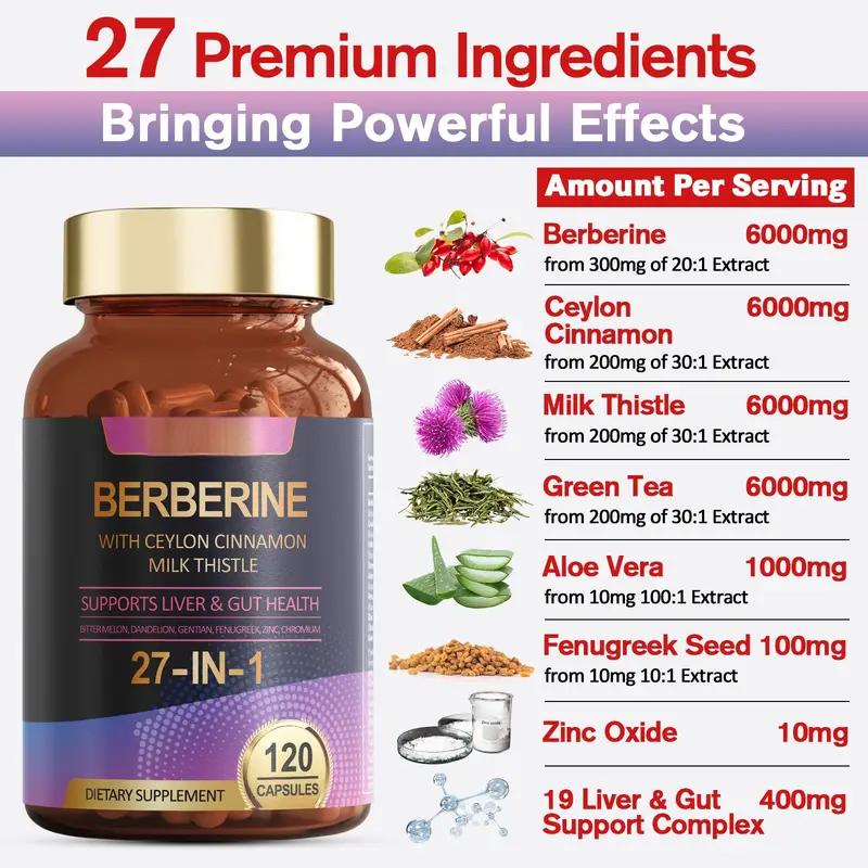 27-in-1 Berberine Capsules