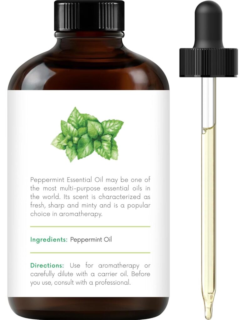 Peppermint Essential Oil drop