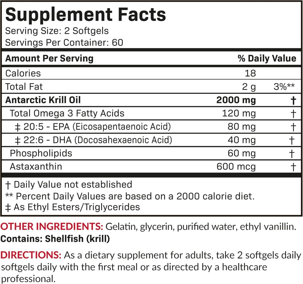 Krill Oil Supplement