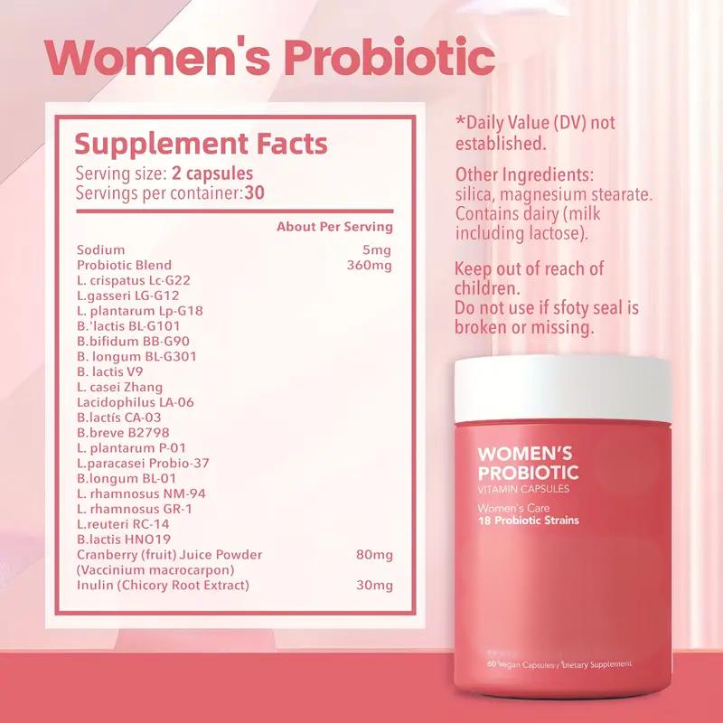 Women's Probiotic Capsules