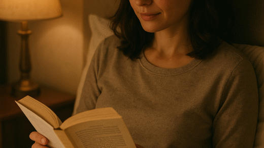 Bedtime Reading Helps Improve Sleep Quality