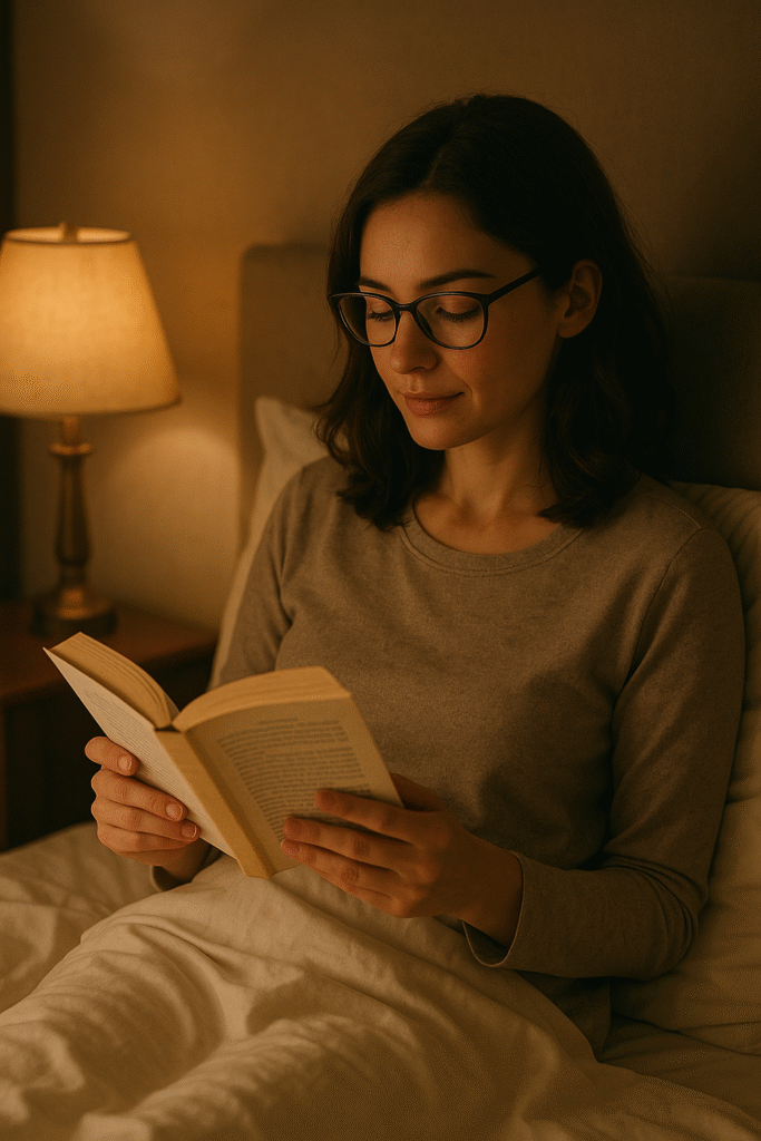 Bedtime Reading Helps Improve Sleep Quality