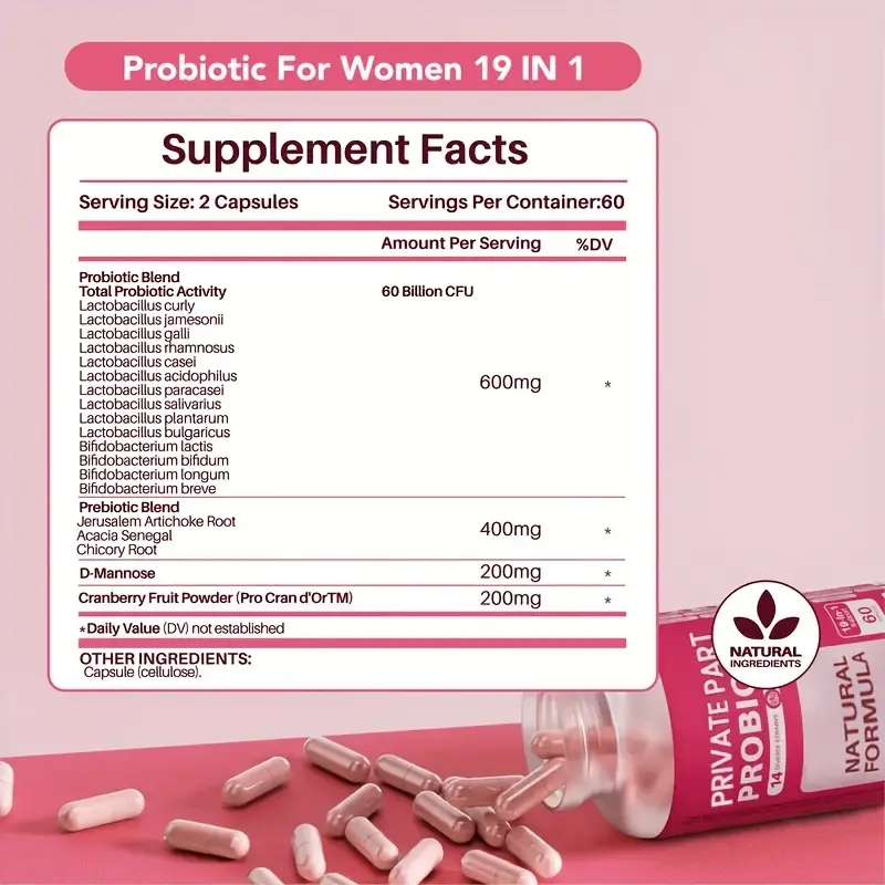 Female Private Parts Probiotic Capsules