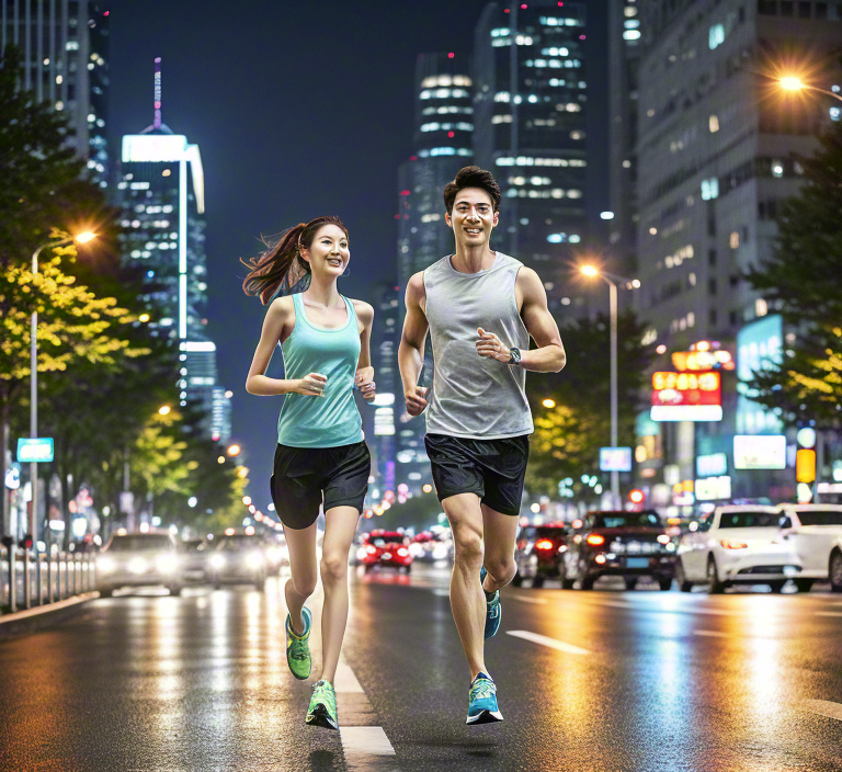 running