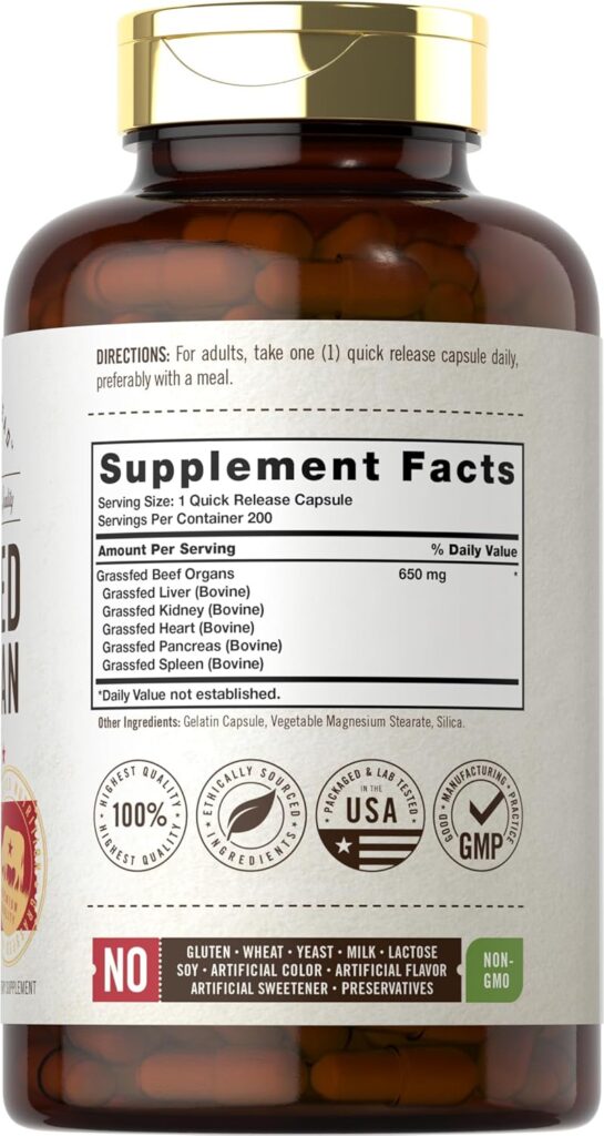 Beef Organ Supplement