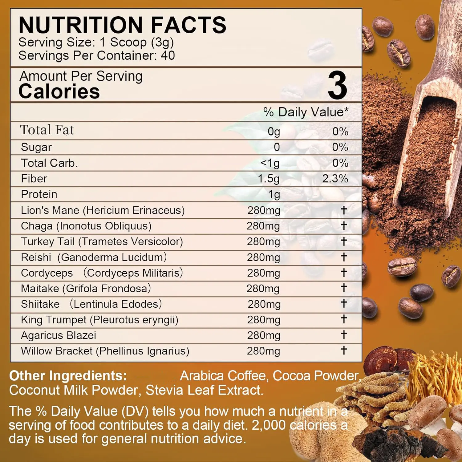 Mushroom Coffee Ingredient 